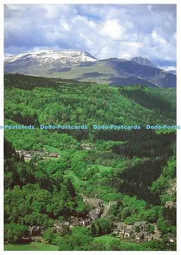 D168428 Betwsy Coed. Tryfan und die Glyder. Dave Newbould. Alpine Press