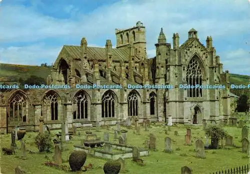 D170326 Melrose Abbey. Die Abteikirche. Krone