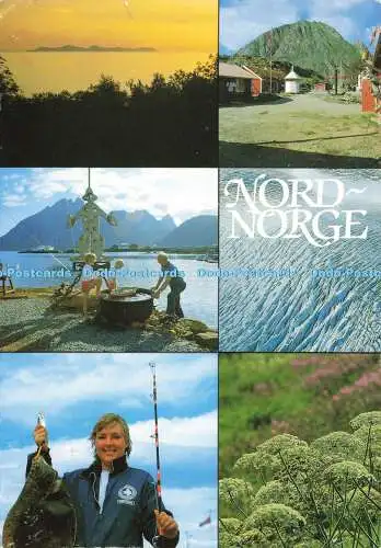 D168517 Nord. Norge. Sportsfisker. H.G. Offset. Zum Foto. 1989. Multi View