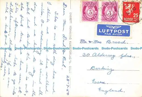 D168528 Sjusjoen Hoifjellshotell Pr Lillehammer. Normann