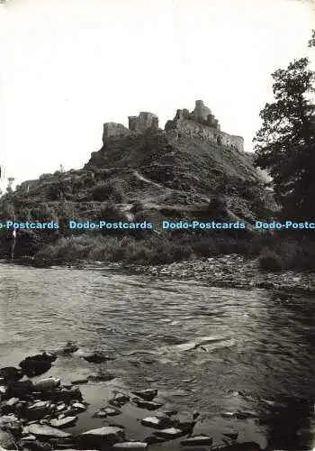 D168532 Pembrokeshire. Schloss Cilgerran. Castle und R. Teifi aus N. Ministry of