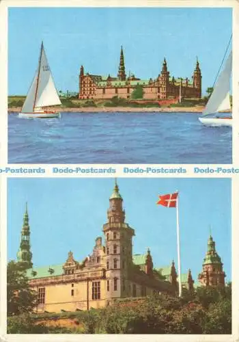 D168536 Schloss Kronborg. Rudolf Olsen. Multi View