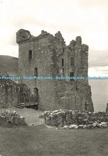 D168548 Urquhart Castle. Der 16. Jahrhundertturm. Arbeitsministerium. Krone