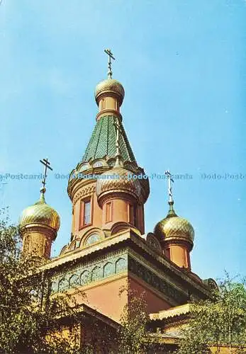 D168553 Sofia. Die Russische Kirche. Septemvri