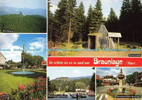 D170483 So Schonen Ist es In Und Um Braunlage. Harz. Cramers. Multi View