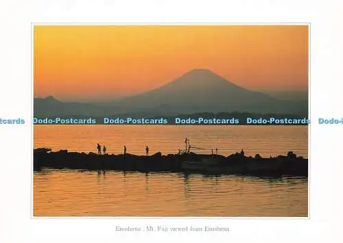 D170534 Enoshima. Mt. Fuji von Enoshima aus gesehen