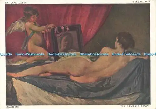 D170582 Nationalgalerie. Venus und Amor. Velazquez. Waterlow