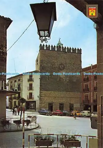 D168830 Baeza. Jaen. Generalisimo-Platz und der Uhrturm. Fisa. Nr. 22. Subi