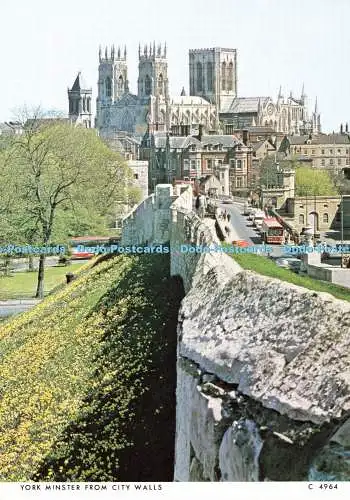 D168841 Yorker Münster von Stadtmauern. Richter. C. 4964