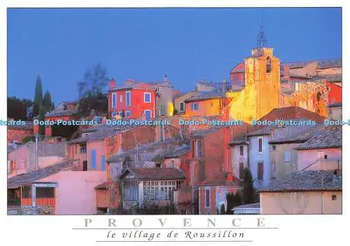 D171700 Provence. Le Village de Roussillon. Ajax Monaco. Alain Christof