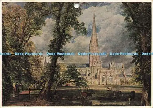 D170667 Victoria and Albert Museum. Kathedrale von Salisbury. John Constable. Die Med