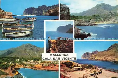 D170675 Mallorca. Cala San Vicente. A. Campana y J. Puig Ferran. Serie. II. Num.