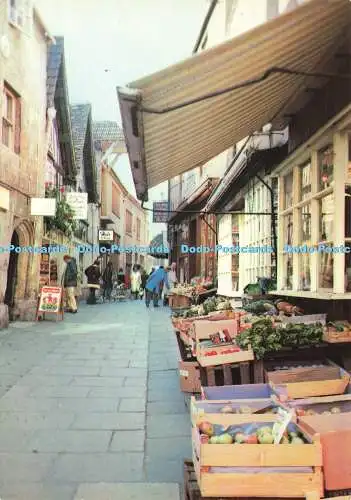 D168869 Wiltshire. The Shambles. Bradford auf Avon. Fotopräzision