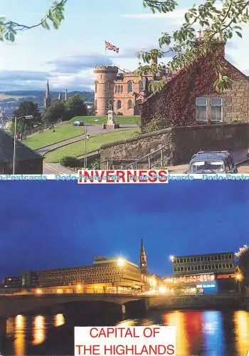 D168903 Inverness. Hauptstadt der Highlands. Inverness Castle. Whiteholme. Tariq