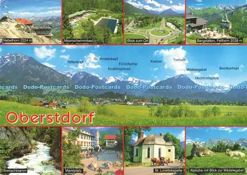 D171767 Oberstdorf. Marktplatz. Schoning. Gebr. Schmidt. Multi View