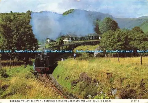 D171771 Rheidol Talbahn. Läuft zwischen Aberystwyth und Devil Bridge. Ju