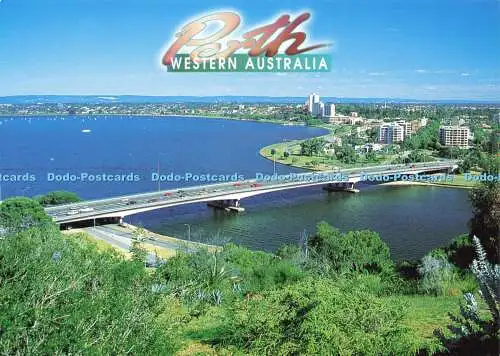 D171833 Perth. Western Australia. Davric Australia. Sofortreaktion Postkarte