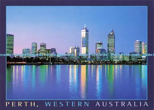 D171834 Perth. Western Australia. Davric Australia. Sofortreaktion Postkarten