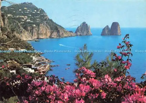 D171849 Capri. Faraglioni. Brunner. Ascione Michele. Tabacchi