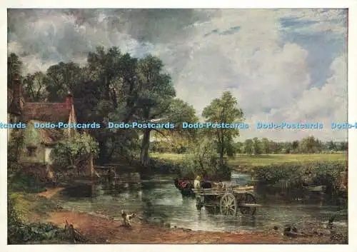 D168994 Nationalgalerie. The Hay Wain. Constable. John. Tillotsons