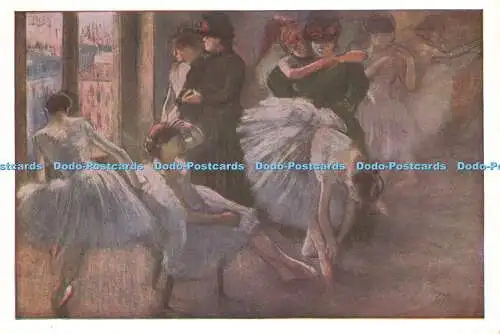 D168997 Burrell-Kollektion. Le Foyer de L Opera. Edgar Degas. Henry Stone