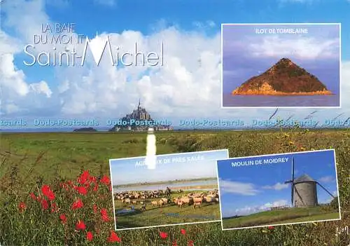 D170817 La Baie du Mont Saint Michel. Moulin de Moidrey. La Carterie. Multi View