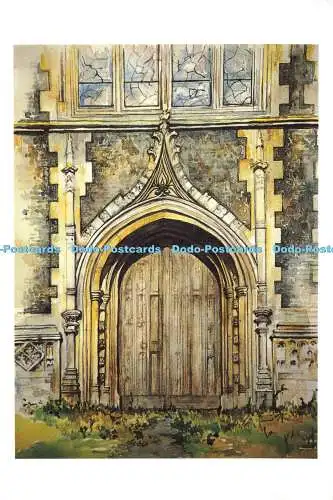 D169001 West Door Lavenham Church. Heather Mackinlay. Abakus