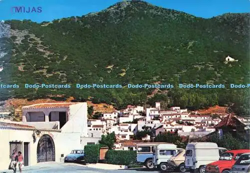 D171892 Mijas. Malaga. Vista Parcial. Arribas. 1990