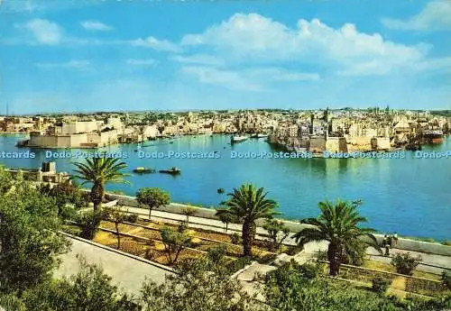 D170865 Malta. Grand Harbour. The Malta Import and Export House