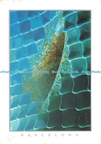 D169076 Barcelona. Casa Batllo. Antoni Gaudi. Dreiecksposten. Pere Vivas