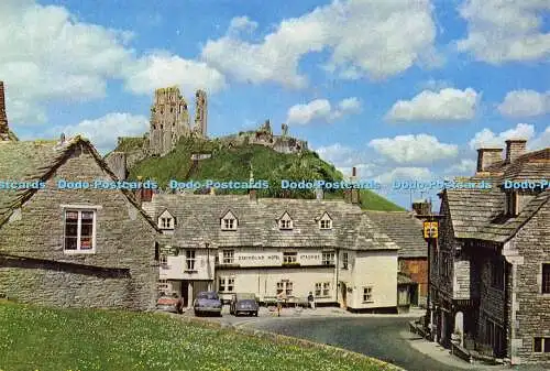 D171980 Corfe. Dorset. J. Arthur Dixon. Nancy Cowen