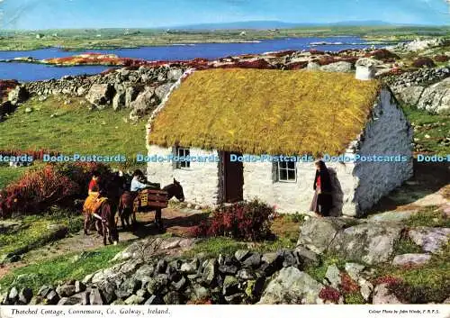 D170966 Irland. Reetdachhaus. Connemara. John Hinde. 1967