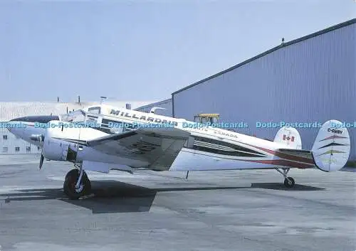 D172037 Millardair Beechcraft E. 18. S.C. GWSV. In Toronto. Leopold Gautschi