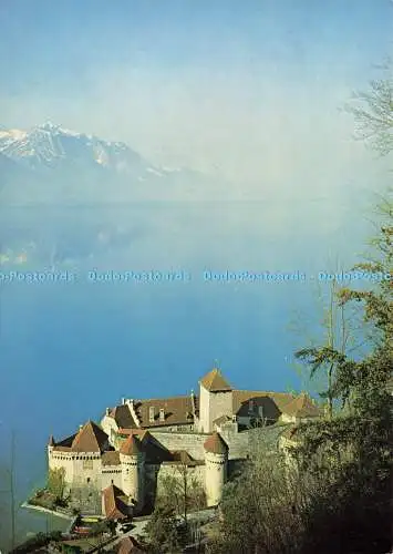 D169185 Chateau de Chillon. Waage Marguerat. Chiffelle