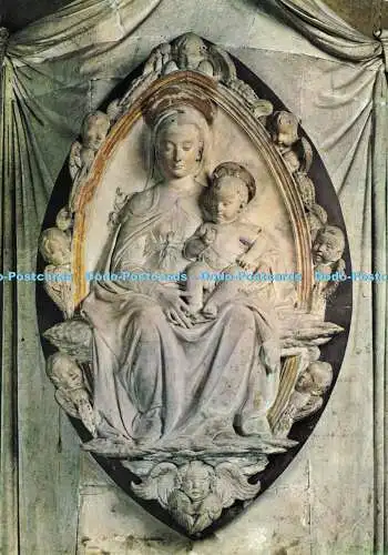 D169188 Firenze. Santa Croce. Madonna del Latte. Antonio Rossellino. Bonechi. O.