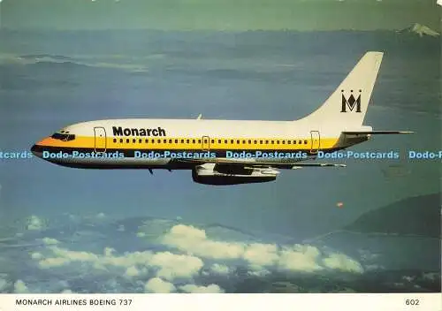 D172044 Monarch Airlines Boeing. 737. E. T. W. Dennis. Mit freundlicher Genehmigung von Monarch Airli