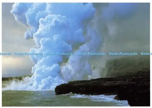 D169320 Hawaii Volcanoes National Park. Dampfwolke. Impact Hawaii. G. Brad Lewi