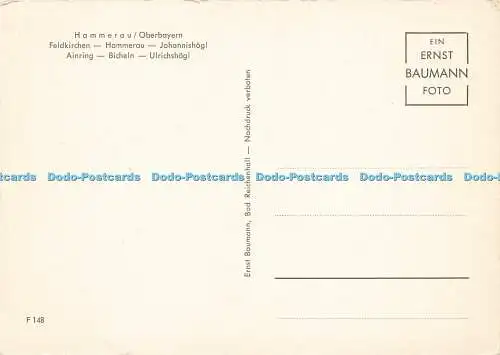 D169331 Hammerau. Obb. Und Umgebung. Ainring. Ernst Baumann. Multi View