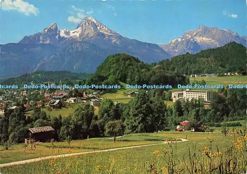 D169361 Berchtesgaden Mit Watzmann und Hochkalter. Zeitz