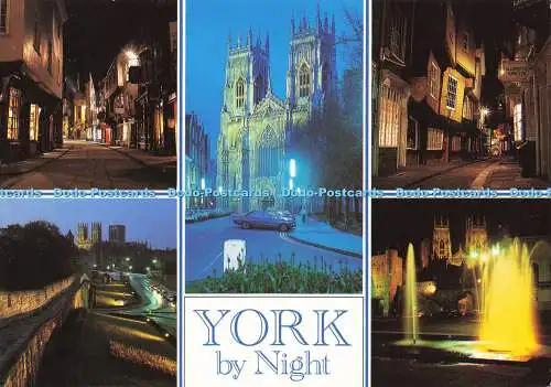 D171192 York bei Nacht. J. Salmon. 1993. Multi View