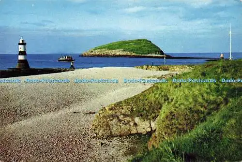 D171227 Anglesey. Penmon Point und Papageientaucherinsel. J. Arthur Dixon