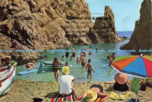 D172275 Tossa de Mar. Costa Brava. Eine köstliche Szene. J. Ubach Puig. Graficas Ha