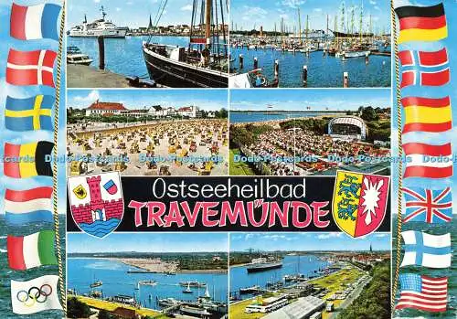 D172277 Ostseeheilbad. Travemünde. Richard Clasen. Multi View