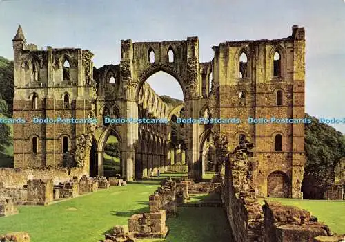 D171262 Yorkshire. Abtei Rievaulx. Abteikirche mit Blick nach Osten. Ministerium für öffentliche