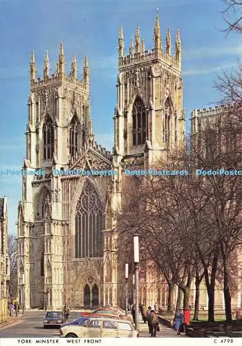 D173639 York Minster. Westfront. Richter. C. 4798