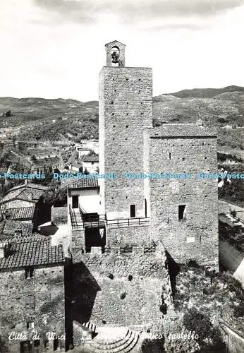 D173642 Citta Di Vinci. Der Turm des alten Schlosses. Cinelli. Bromofoto. RP