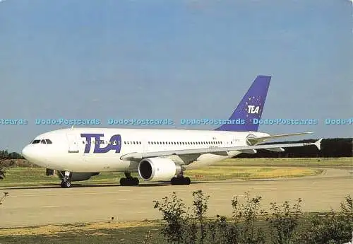 D172321 Tee Frankreich. Airbus. A. 310. 300. Paris Orly. P.I. Leconte. Frank Litaud