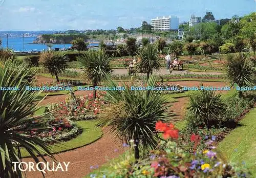 D171298 Torquay. Torre Abbey Gardens. J. Lachs