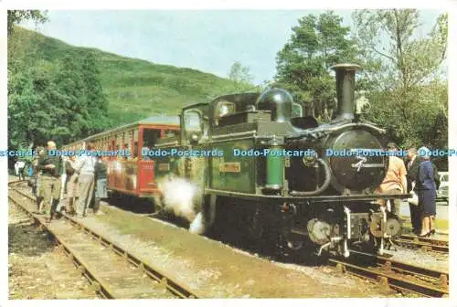 D172332 Merdin Emrys at Tan Y Balch. Festiniog Eisenbahn. T. Stephenson. Alan Pea