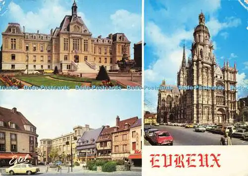 D172334 Evreux. Eure. L hotel de Ville. Estel. 1986